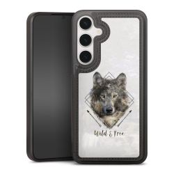 Snap Wallet Case schwarz