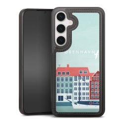 Snap Wallet Case schwarz