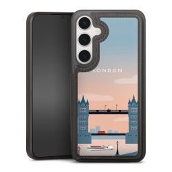 Snap Wallet Case schwarz