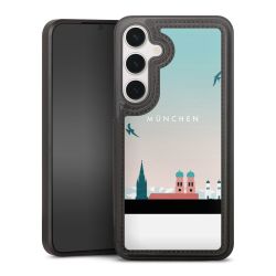 Snap Wallet Case schwarz