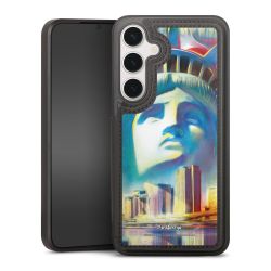 Snap Wallet Case schwarz