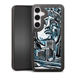 Snap Wallet Case schwarz