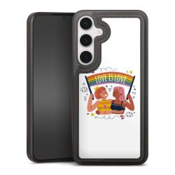 Snap Wallet Case schwarz