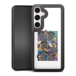 Snap Wallet Case schwarz