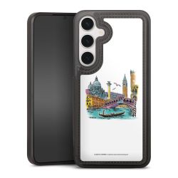 Snap Wallet Case schwarz