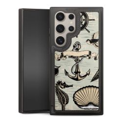 Snap Wallet Case schwarz