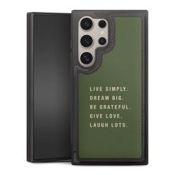 Snap Wallet Case schwarz