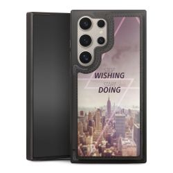 Snap Wallet Case schwarz