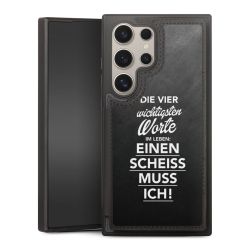 Snap Wallet Case schwarz
