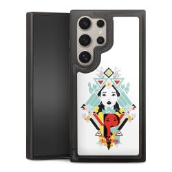 Snap Wallet Case schwarz