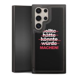 Snap Wallet Case schwarz