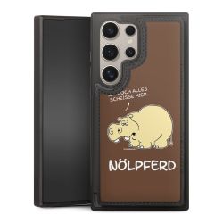 Snap Wallet Case schwarz