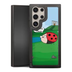 Snap Wallet Case schwarz