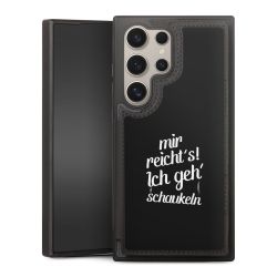 Snap Wallet Case schwarz