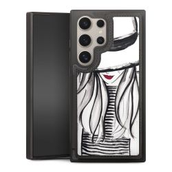 Snap Wallet Case schwarz