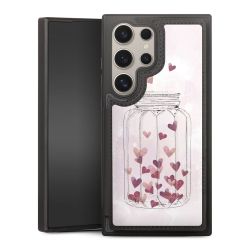 Snap Wallet Case schwarz