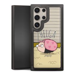 Snap Wallet Case schwarz