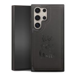 Snap Wallet Case schwarz