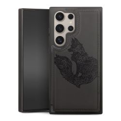 Snap Wallet Case schwarz