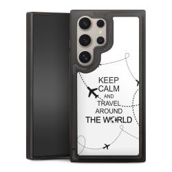 Snap Wallet Case schwarz