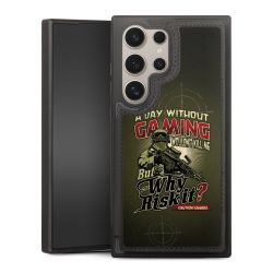 Snap Wallet Case schwarz