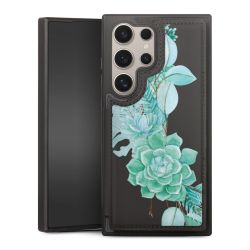 Snap Wallet Case schwarz