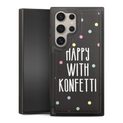 Snap Wallet Case schwarz