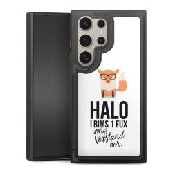 Snap Wallet Case schwarz