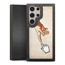 Snap Wallet Case schwarz