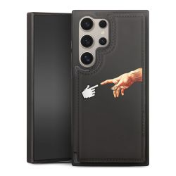 Snap Wallet Case schwarz