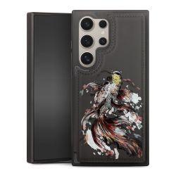 Snap Wallet Case schwarz