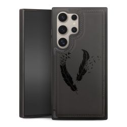 Snap Wallet Case schwarz