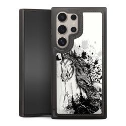 Snap Wallet Case schwarz