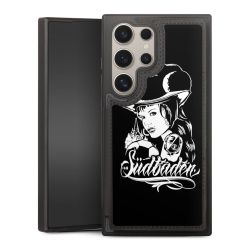 Snap Wallet Case schwarz