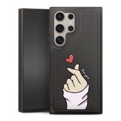 Snap Wallet Case schwarz