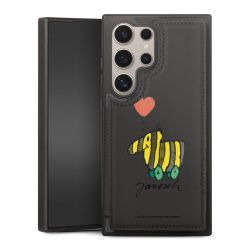 Snap Wallet Case schwarz