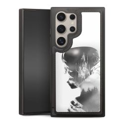 Snap Wallet Case schwarz