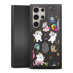 Snap Wallet Case schwarz