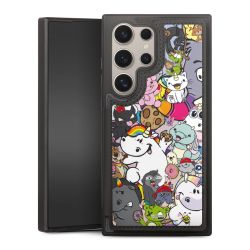 Snap Wallet Case schwarz