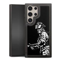 Snap Wallet Case schwarz