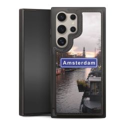 Snap Wallet Case schwarz