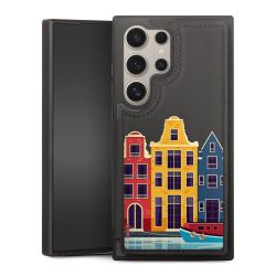 Snap Wallet Case schwarz