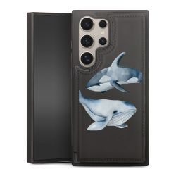 Snap Wallet Case schwarz