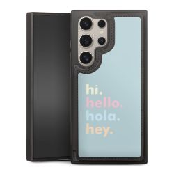 Snap Wallet Case schwarz