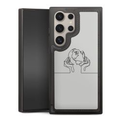 Snap Wallet Case schwarz