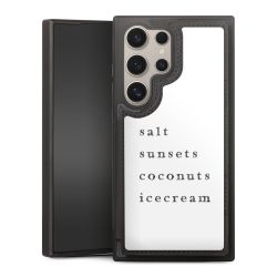 Snap Wallet Case schwarz