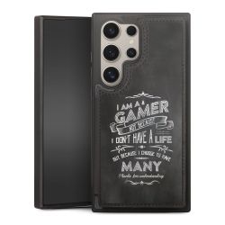 Snap Wallet Case schwarz