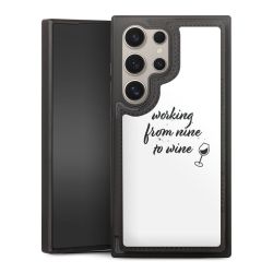 Snap Wallet Case schwarz