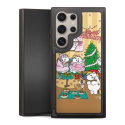 Snap Wallet Case schwarz