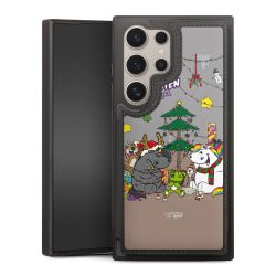 Snap Wallet Case schwarz